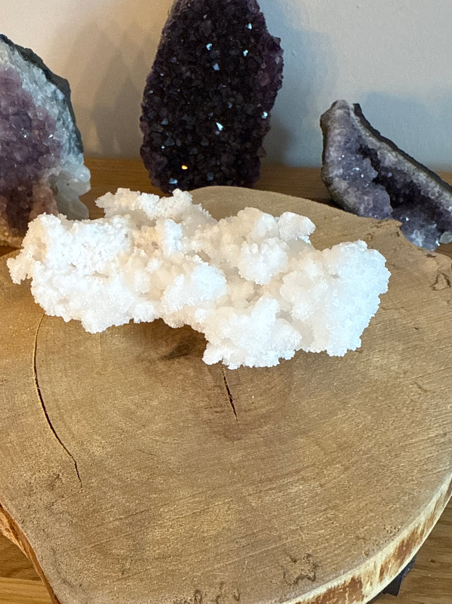 Weißer ARAGONIT 279 Gramm