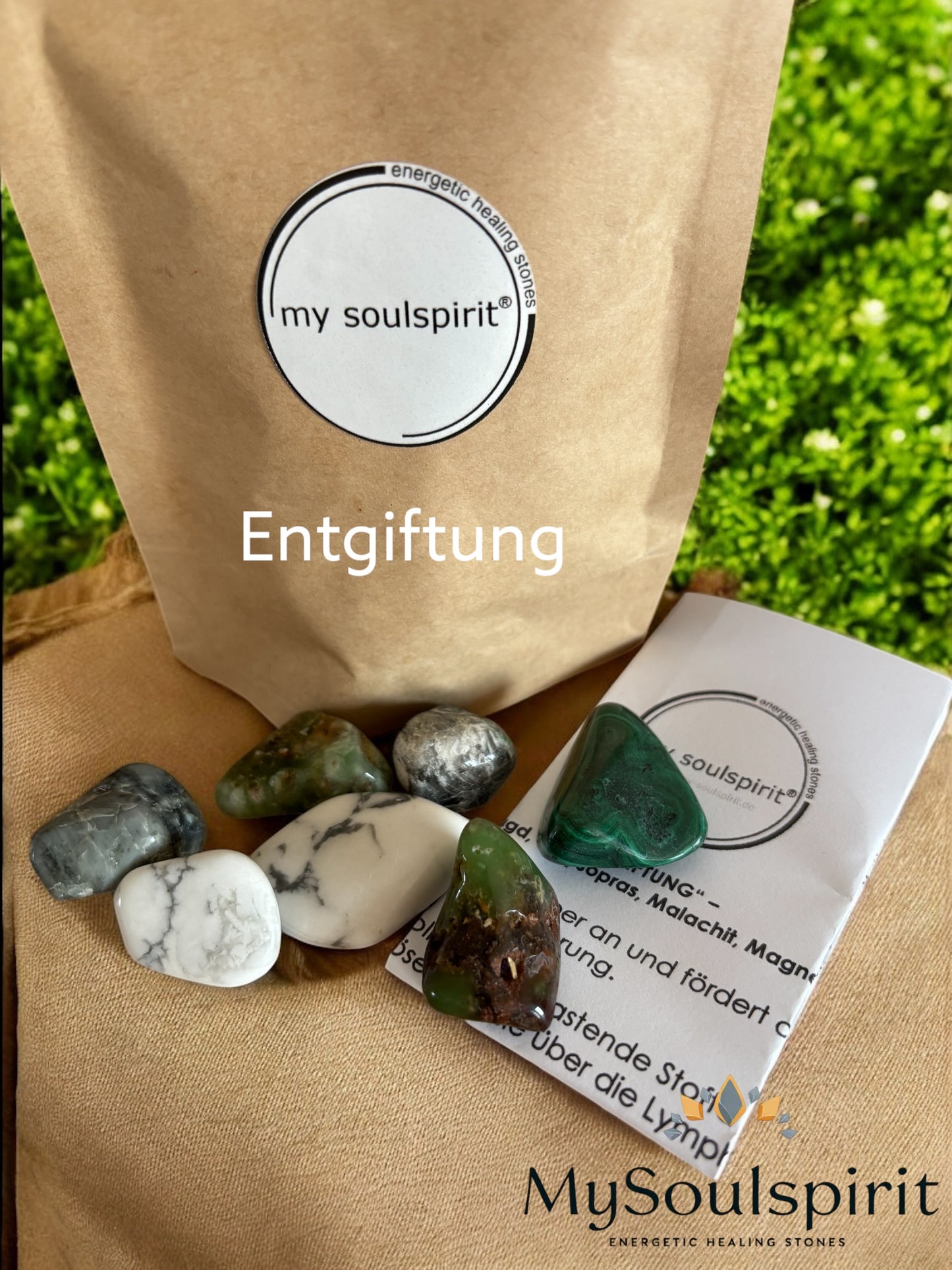 ENTGIFTUNG - Trommelstein Set