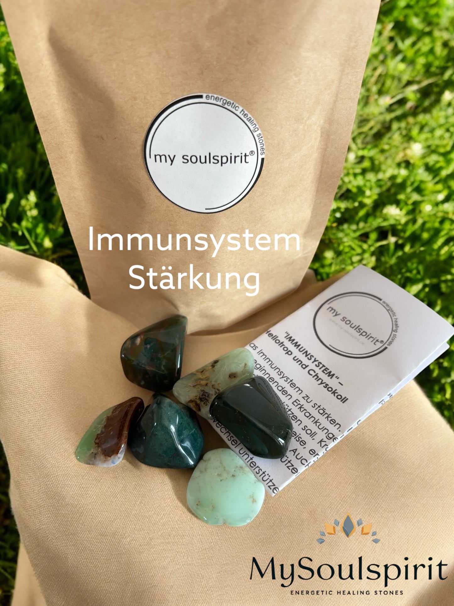 IMMUNSYSTEM Stärkung - Trommelstein Set