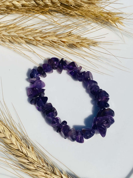 AMETHYST Splitterarmband (große Splitter) - Armband