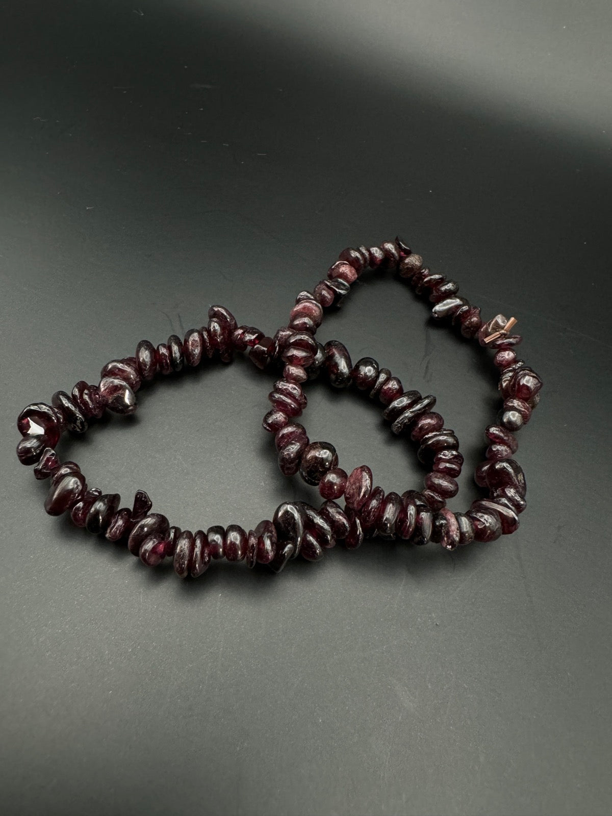 GRANAT Splitterarmband - Umfang ca. 17 cm - Armband