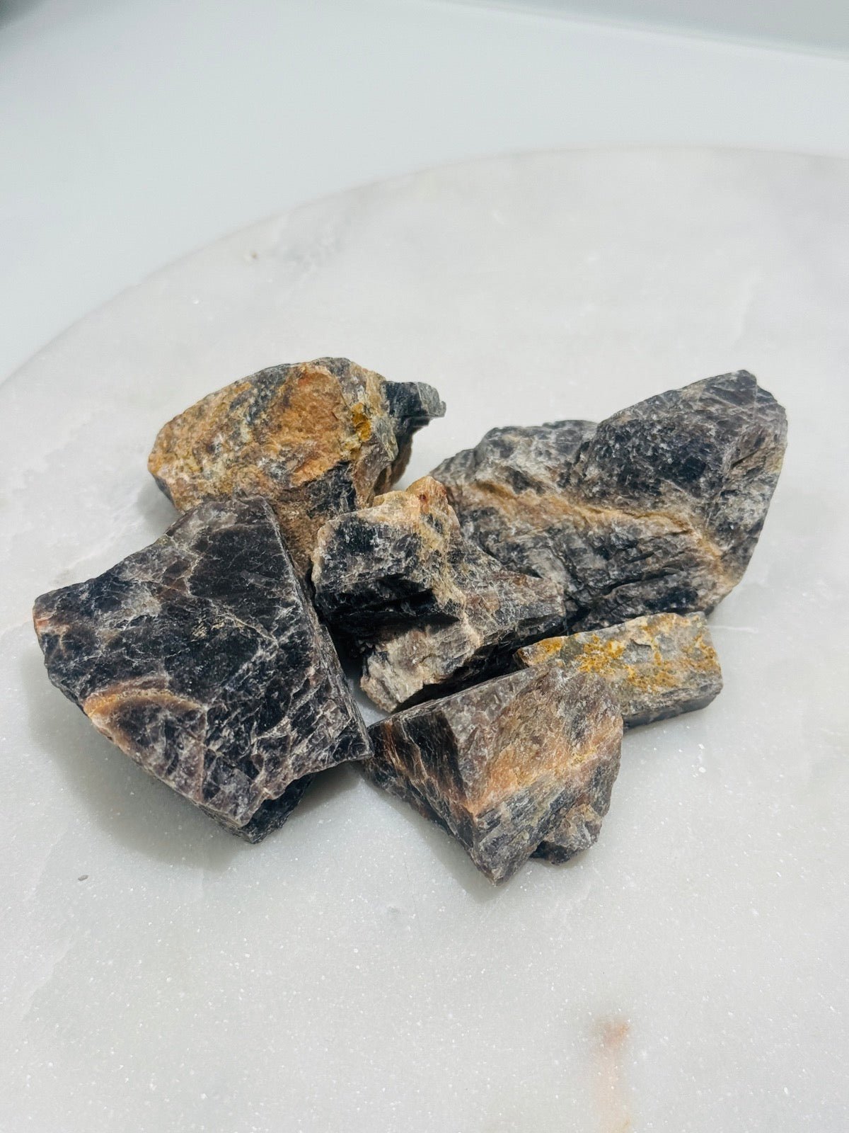 Schwarzer MONDSTEIN Wassersteine 200+ Gramm - Wassersteine