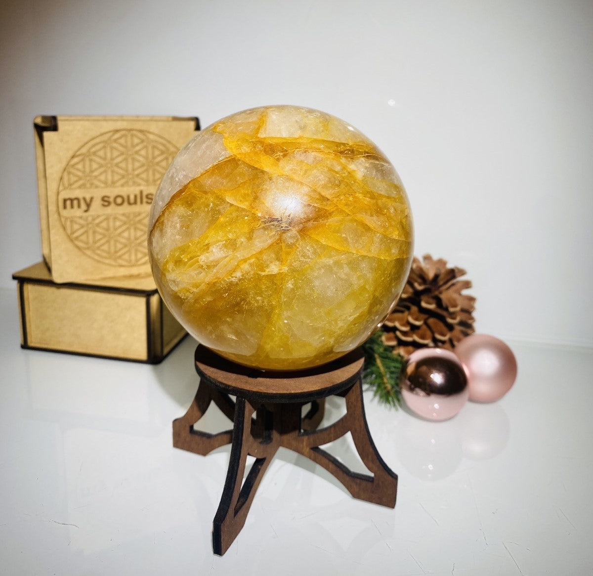 Golden Healer - gelber Bergkristall
