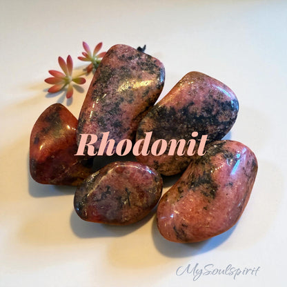 RHODONIT Trommelsteine ca. 100 Gramm