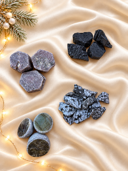 Kristall Adventskalender - 24 magische Momente - nur Steine