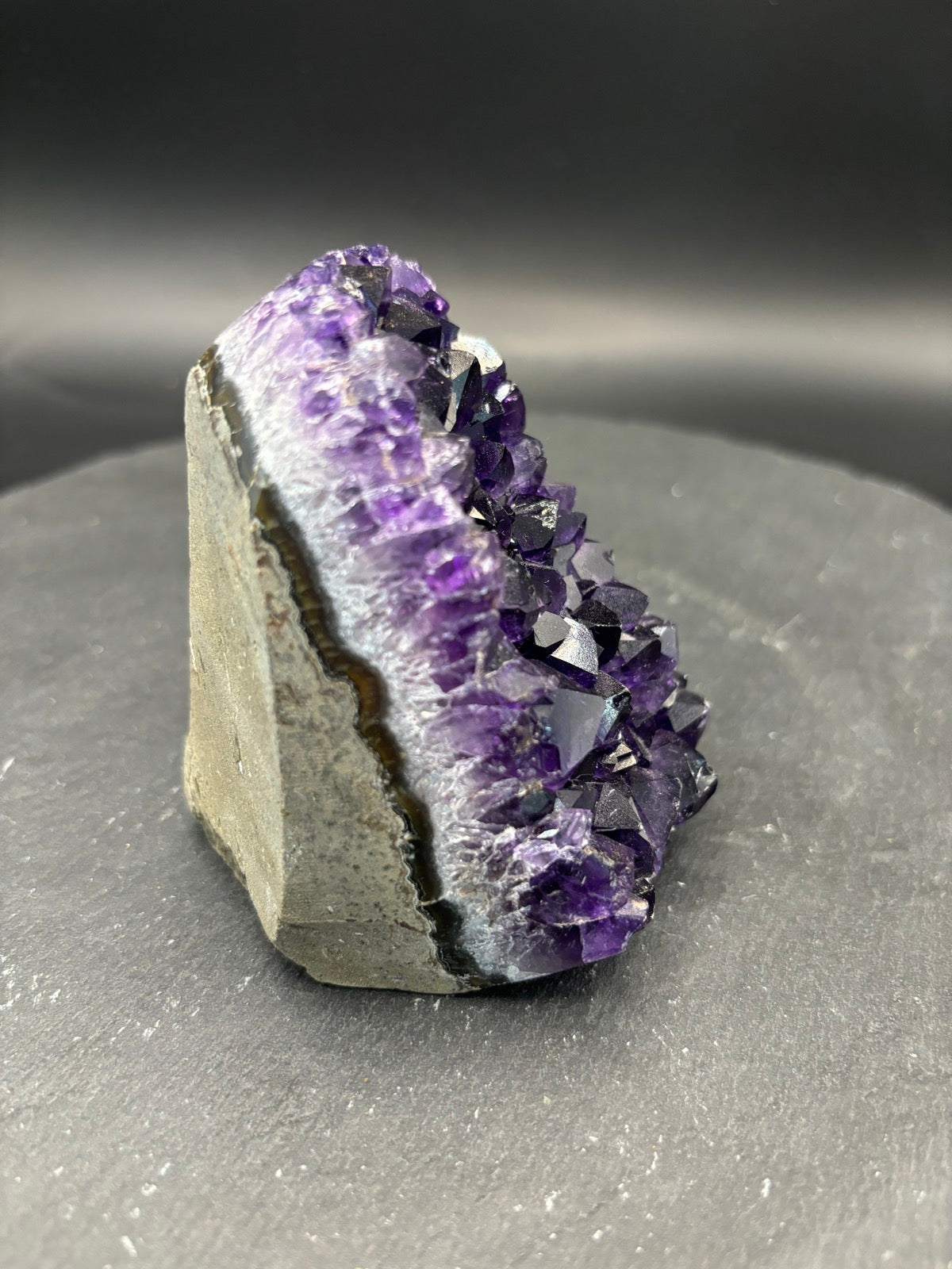 Deep Amethyst mini Druse 543 Gramm ( Unikat )