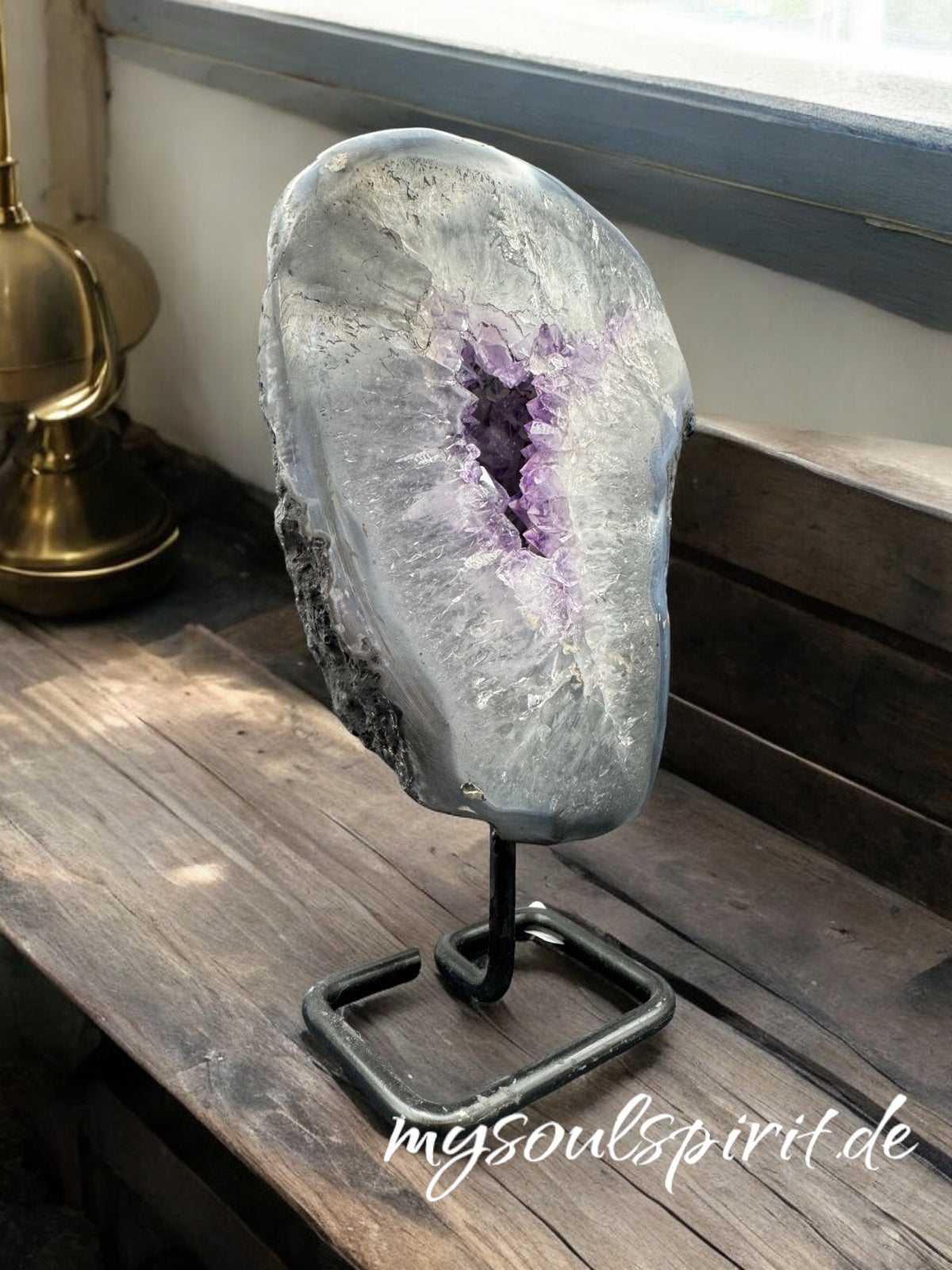 AMETHYST mit Ständer 3,8 kg