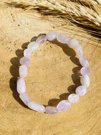 Amethyst Lavendel Armband mit 6 mm Perlen