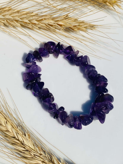 AMETHYST Splitterarmband (große Splitter)